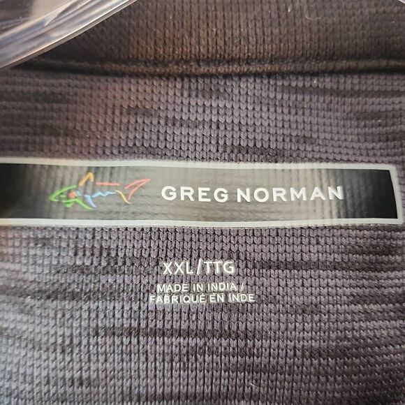 Greg Norman Qtr Zip Pullover Men's Size XXL Long Sleeve Front Logo  Stretch - Picture 3 of 9